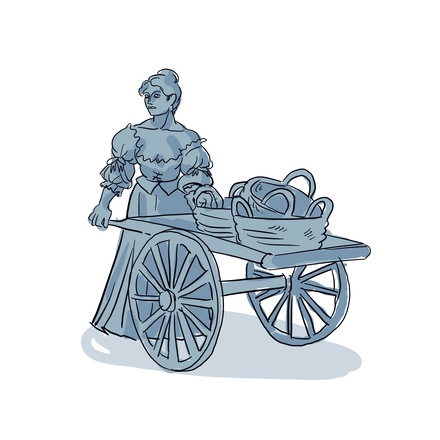 14 statue of molly malone poi petit