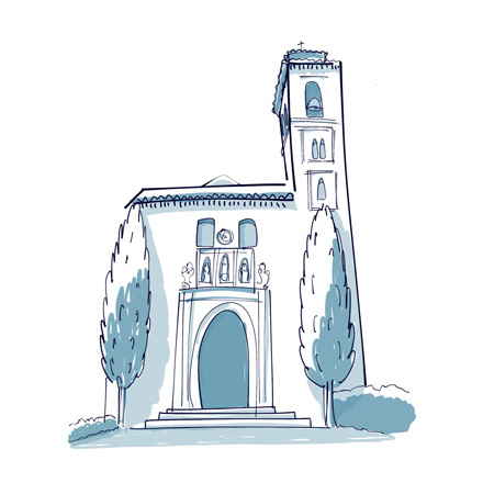 17 church of saint gilles and saint anne grenade poi petit