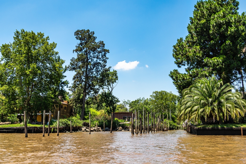Boat,Tour,On,The,Parana,Delta,,Tigre,,Buenos,Aires,,Argentina.
