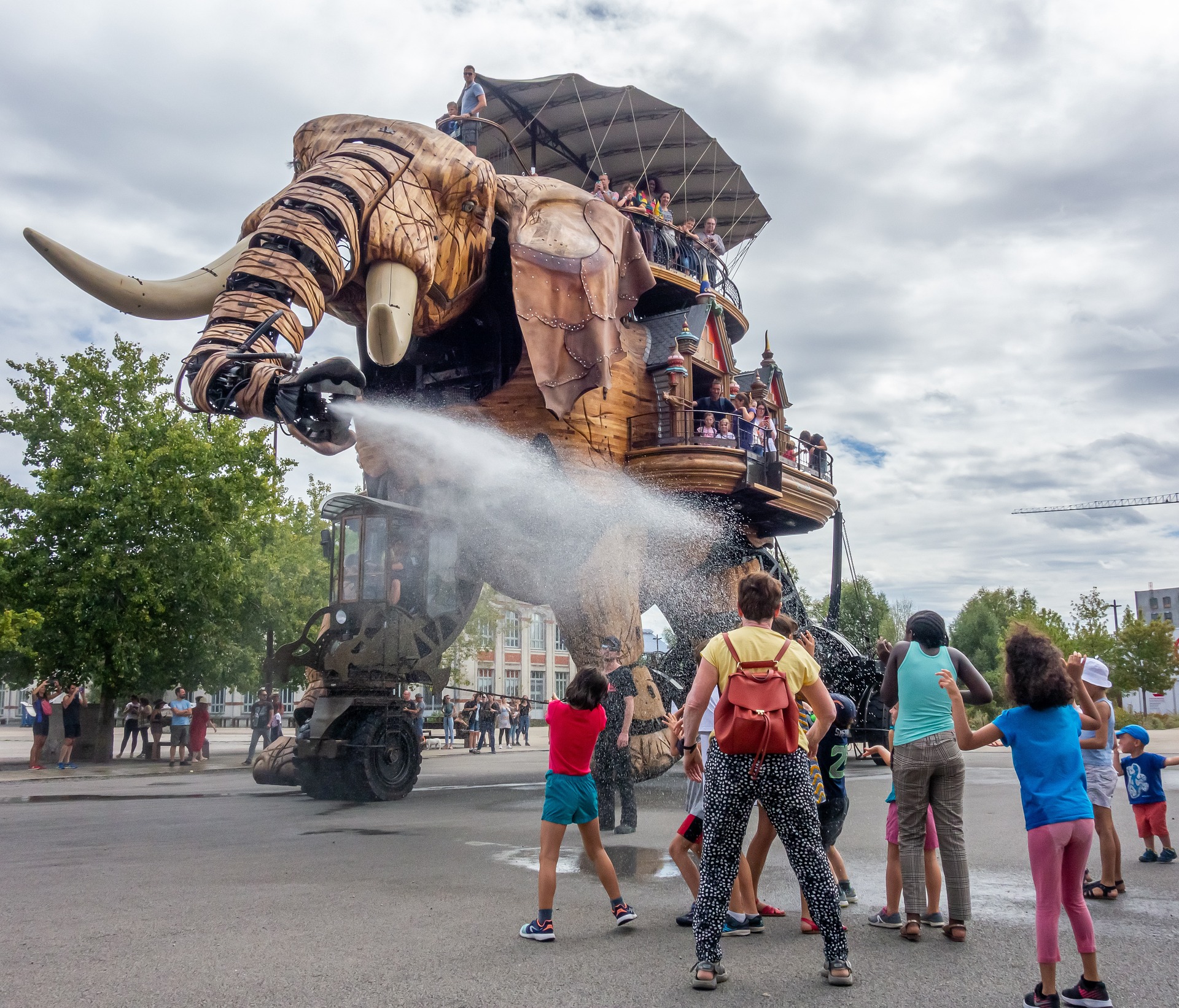 Pixabay activités Nantes Elephant mécanique Nantes elephant géant Nantes