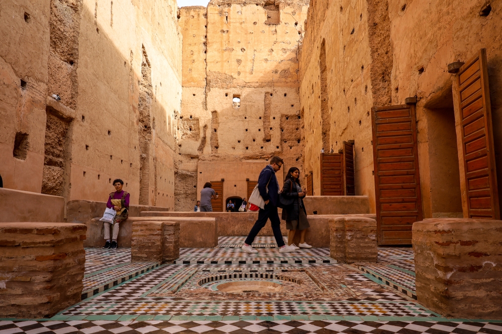 Landscape,View,Of,The,Splendid,Architecture,Of,El,Badi,Palace
