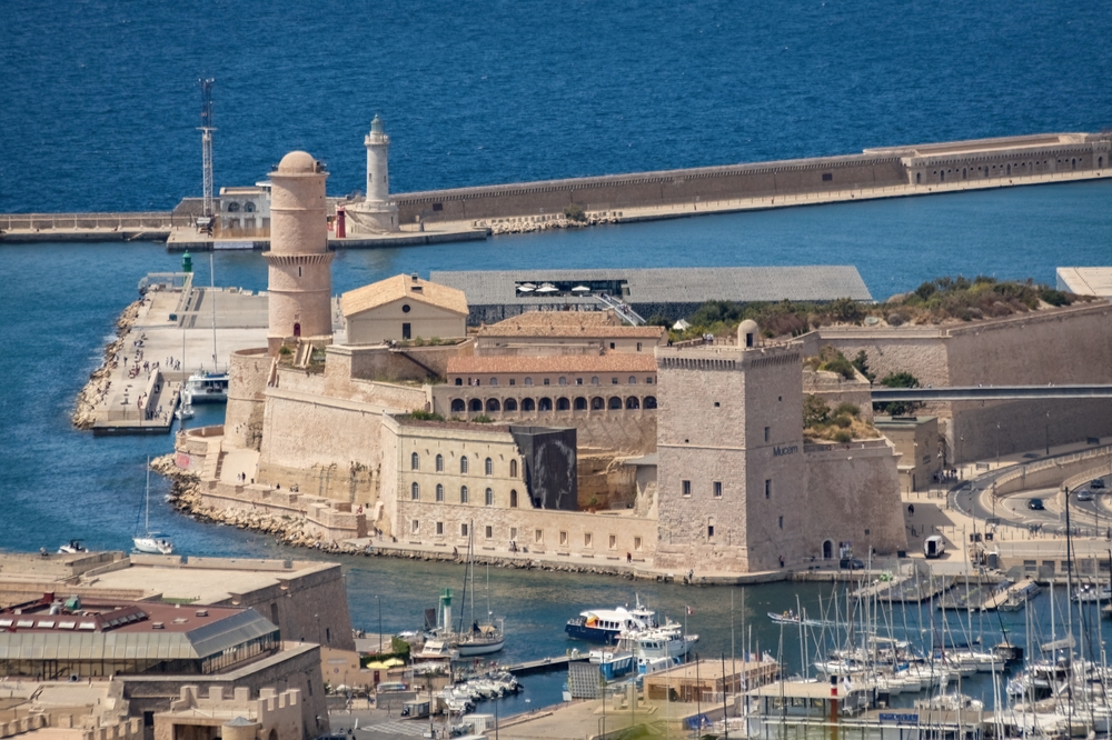 Marseille,,France, ,July,20,,2024:,Fort,Saint jean,And,Old