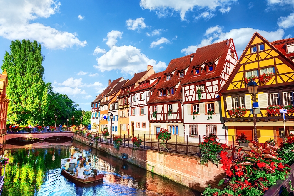 The,Traditional,Buildings,In,The,Old,Town,Of,Colmar.