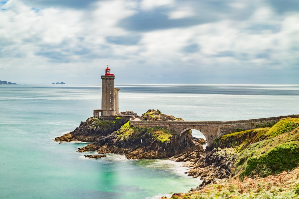 View,Of,The,Lighthouse,Phare,Du,Petit,Minou,In,Plouzane