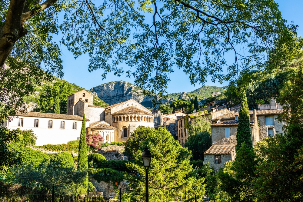 Saint,Guilhem,Le,Désert,,France, ,07,03,2020,: