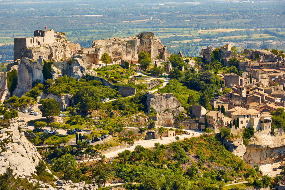 Provencal,Village,Les,Baux,De,Provence