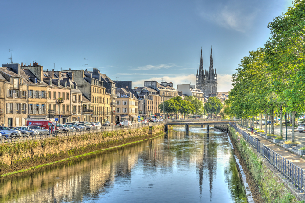 Quimper,,France, ,June,2021,:,Historical,Center,In,Sunny
