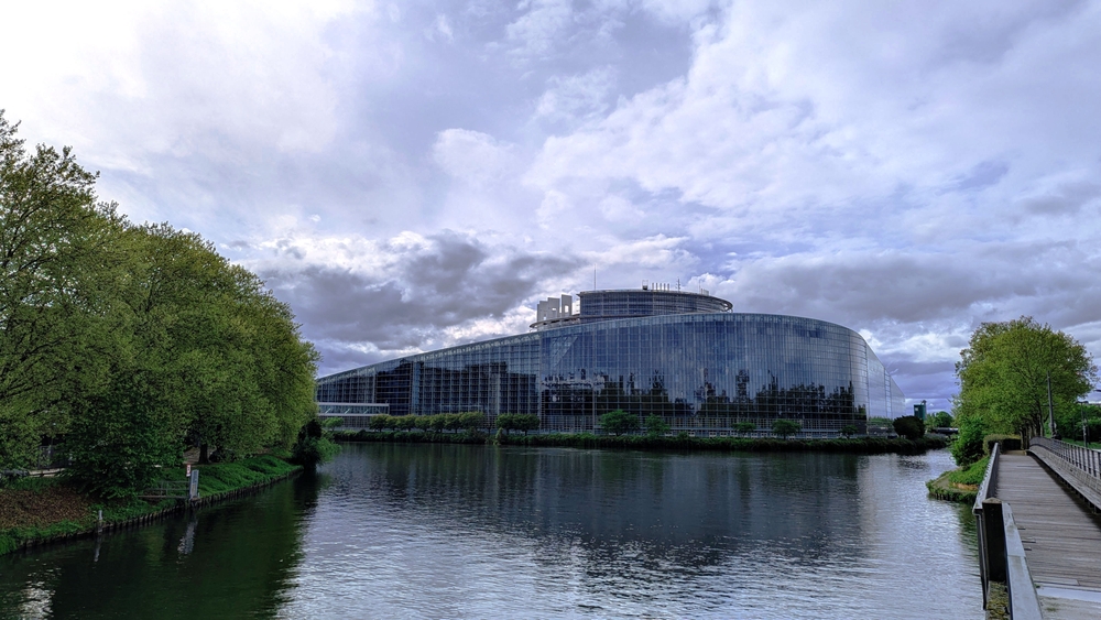 Strasbourg,,France,,04.21.2025:,Modern,Architecture,Of,Strasbourg.,Soothing,View,Of