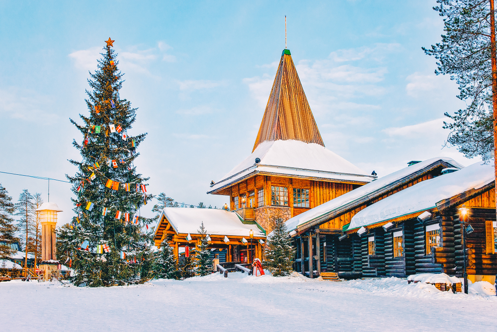 Santa,Claus,Office,At,Santa,Claus,Village,In,Rovaniemi,In