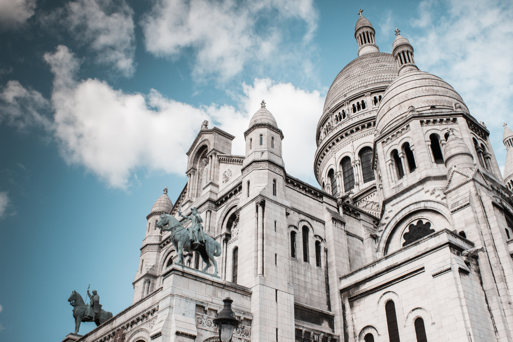 Side,View,Of,The,Basilica,Of,The,Sacred,Heart,In