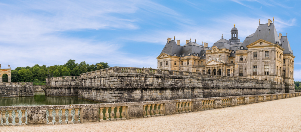 The,Château,Le,Vaux le vicomte,Is,A,Baroque,French,Château,Located