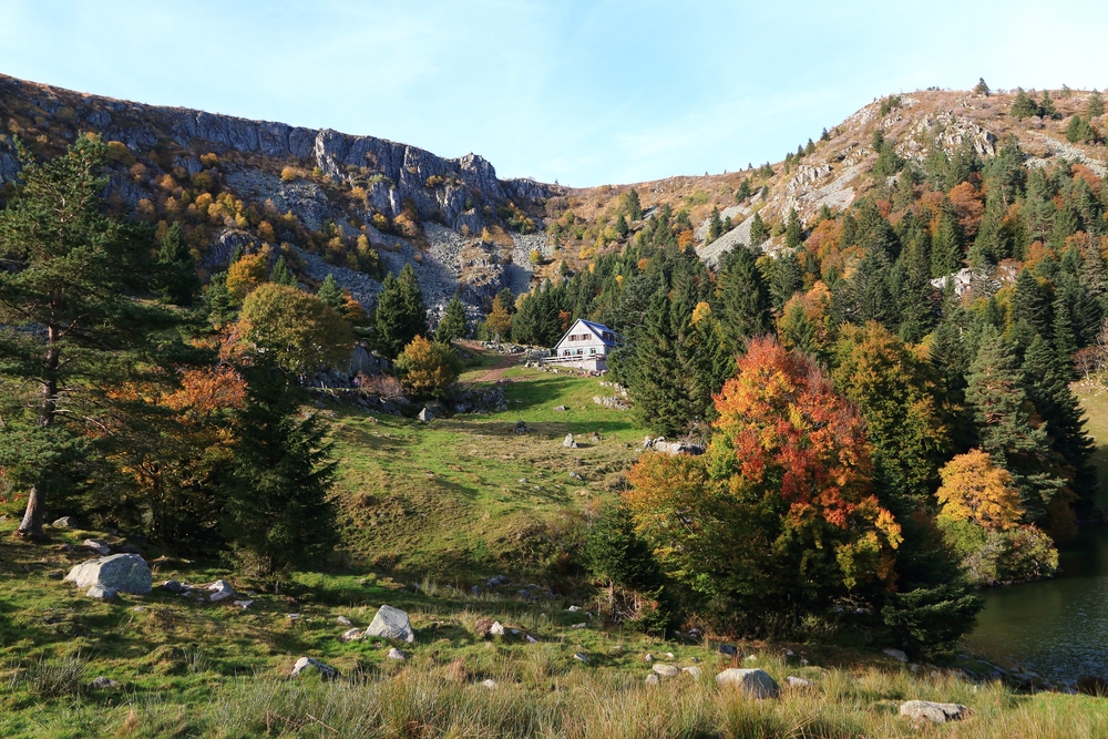 Lake,Of,Forlet,In,The,Valley,Of,Munster,In,Alsace